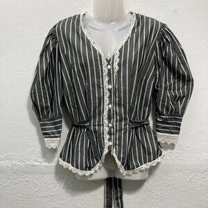 Hammerschmid Trachten Sport Germany Traditional Shirt Top Striped Octoberfest